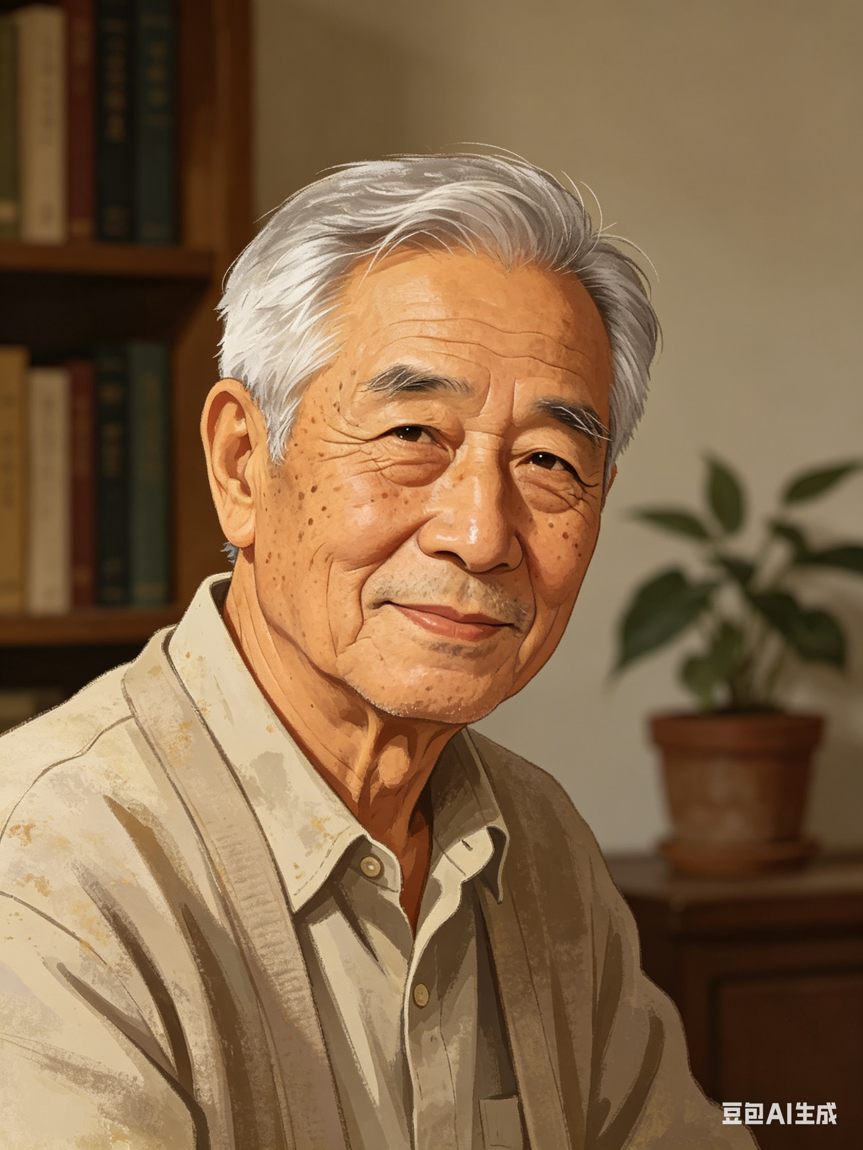 智慧长辈头像